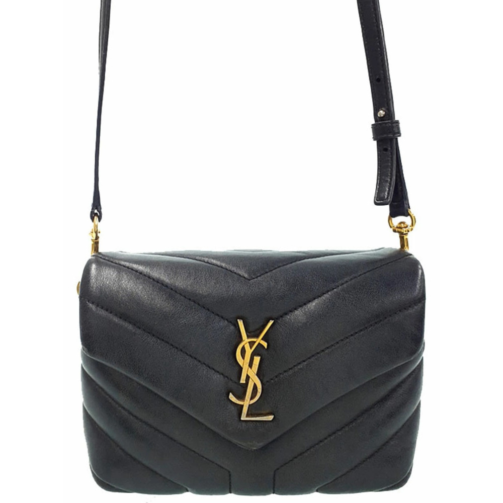 SAINT LAURENT Paris Saint Paris Monogram Loulou Toy Bag Shoulder - Picture 1 of 9